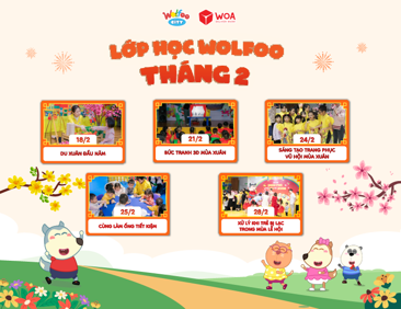 Lớp học Wolfoo Tháng 2