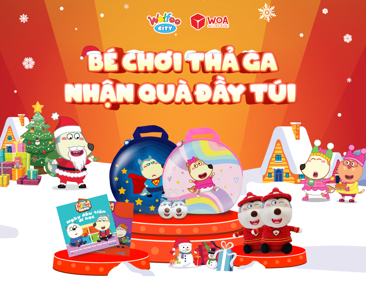 Bé chơi thả ga - Nhận quà đầy túi