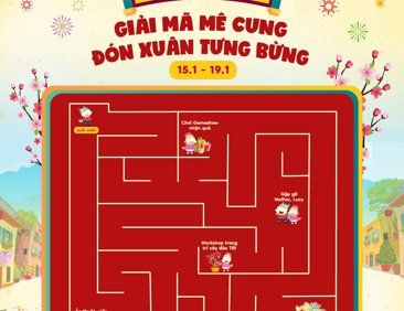 Giải mã mê cung - Đón xuân tưng bừng