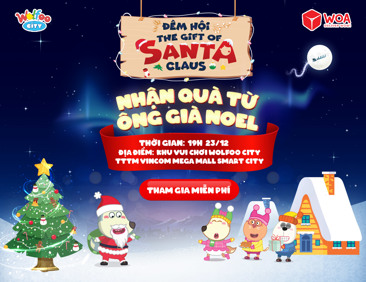 Đêm hội "The Gift of Santa Claus