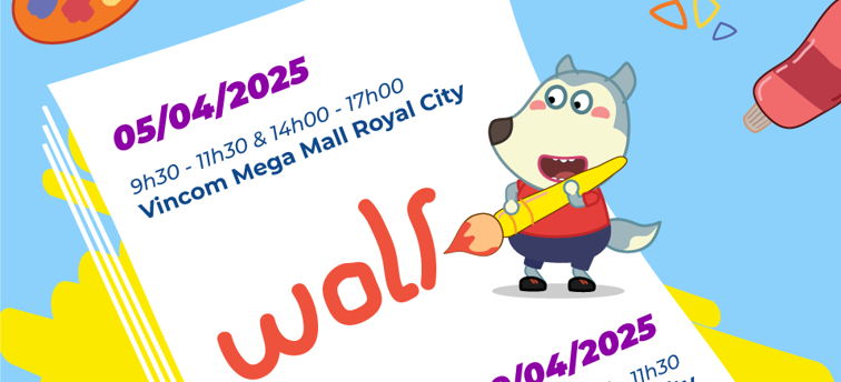 WORKSHOP STEM SÁNG TẠO – CHƠI MÀ HỌC CÙNG STEAMeQ & WOLFOO WORLD! 