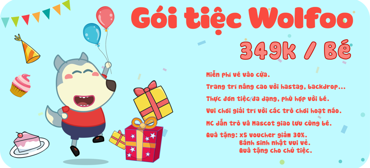 Gói tiệc WOLFOO