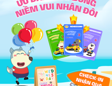 🎉 Chào mừng khai trương Wolfoo World Royal Island – Ưu đãi tưng bừng, niềm vui nhân đôi!